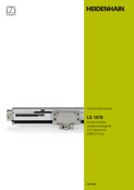LS 1679 Incremental Linear Encoder with Integrated Roller Guide